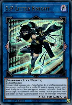 S:P Little Knight - Ultra Rare 1st Edition RA03-EN049 - NM - YuGiOh - Image 1
