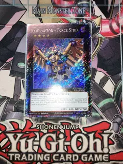 Raidraptor - Force Strix Platinum Secret Rare RA04-EN243 Yugioh - Image 1