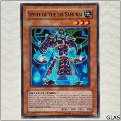 Spirit of the Six Samurai - GLAS-EN033 - Common Unlimited Yugioh - Image 1