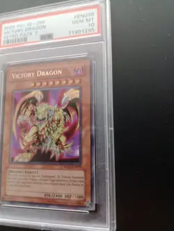 Yugioh Victory Dragon 2009 Secret Rare Retro Pack 2 RP02-EN098 PSA 10 Gem Mint - Image 3