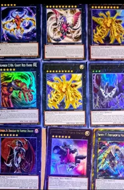 67 Card Yugioh Tcg Ccg Lot All Foil Secret Rare Black Number Cards - Image 3