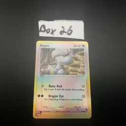 Bagon 50/97 - EX Dragon - Reverse Holo Common - Pokemon CARD - MP/HP - Image 1