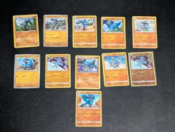 11x Riolu Lot Pokemon Cards Collection Set Deck Building TCG - Image 1