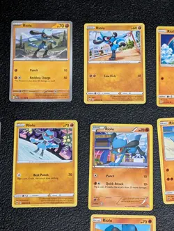 11x Riolu Lot Pokemon Cards Collection Set Deck Building TCG - Image 4