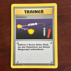 German Item Finder 74/102 Non Holo Rare Base Set Pokemon Card - Image 1
