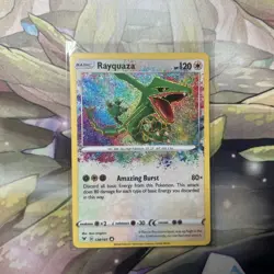 Pokemon TCG Rayquaza Amazing Rare Card 138/185 Vivid Voltage Mint/Nm Condition - Image 1