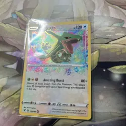 Pokemon TCG Rayquaza Amazing Rare Card 138/185 Vivid Voltage Mint/Nm Condition - Image 2