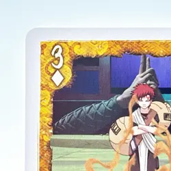 Naruto Shippuden Playing Cards #3 Gaara of the Desert Jump Anime Japan Vintage - Image 3