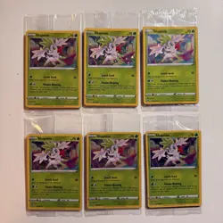 Pokemon TCG Vivid Voltage Shaymin 015/185 Swirl Holo Sealed Promo Card Lot Of 6 - Image 1