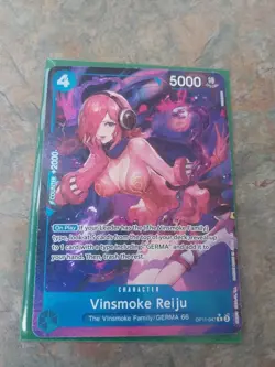 Vinsmoke Reiju Alternate Art Op11-047 Parallel One Piece Card Game English - Image 1