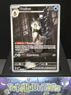 Pokemon Card Froslass 174/167 Illustration Rare Twilight Masquerade NM - Image 1