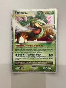 Pokemon Cards: Diamond and Pearl Promo: Torterra Lv. X DP09 - Image 1