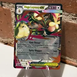 Mega Lopunny ex 084/094 Phantasmal Flames Double Rare Pokemon Card - Image 1