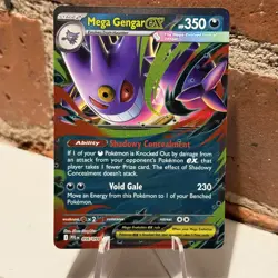 Mega Gengar Ex 056/094 Phantasmal Flames Double Rare Pokemon Card - Image 1