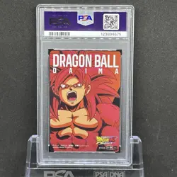 PSA 10 Japanese Dragon Ball Itajaga Card Son Goku Super Saiyan 4 Secret Rare - Image 2
