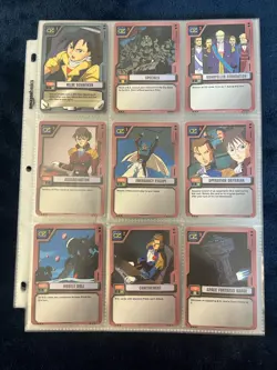 Gundam M.S. War TCG Bulk Lot of 91 Cards: Mobile Suit, Pilots, Wing Team Oz Corp - Image 5