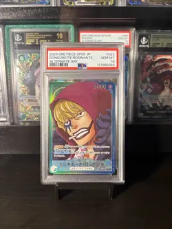 Donquixote Rosinante OP05-022 Leader Alt Art One Piece Card PSA 10 Japanese Gem - Image 1