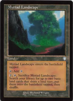 Myriad Landscape (Retro Frame) U Commander: The Brothers' War 190 LP-NM - Image 1