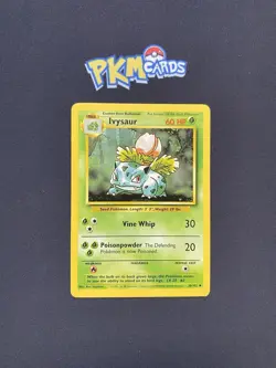 Pokemon TCG Ivysaur Base Set 30/102 Regular LP. - Image 1