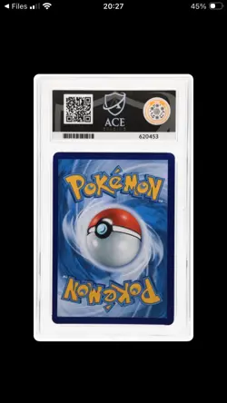 2025 POKEMON SIMPLIFIED CHINESE CSV4 C-REWARD ROUND #162 GHOLDENGO EX ACE GM 10 - Image 2