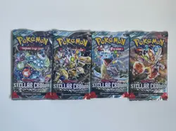 Pokemon TCG Stellar Crown 10 Booster Packs - Image 2