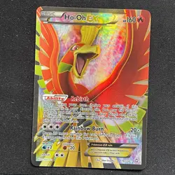 Pokemon Ho oh EX 119/124 Dragons Exalted Good - Image 1