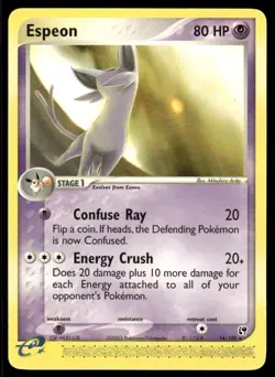 Pokemon TCG Sandstorm #16/100 Espeon LP - Image 1