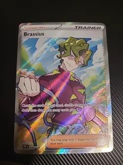 Brassius 135/131 Pokemon TCG S&V Prismatic Evolutions Full Art Trainer NM - Image 1