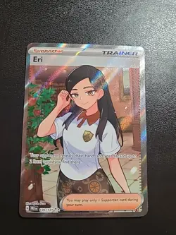 Eri - 136/131 - Pokemon Prismatic Evolutions Full Art Ultra Rare NM - Image 1