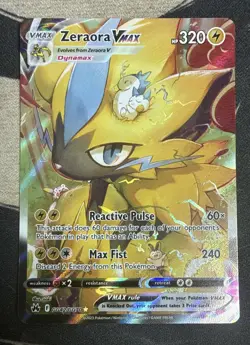 Zeraora VMAX GG42/GG70 Pokemon TCG Crown Zenith Alternative Art Ultra Rare NM - Image 1