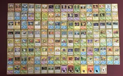 Pokemon 3 Wotc Sets - Base Jungle Fossil Complete Common Uncommon Set 134/134 - Image 1