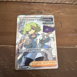 Pokemon TCG - Temporal Forces - 198/162 Ciphermaniac's Codebreaking - Image 1