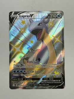Pokemon TCG - Lapras V - Shining Fates SV110/SV122 Shiny Full Art - Image 1
