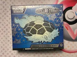 Pokemon TCG Scarlet & Violet Stellar Crown Elite Trainer Box SEALED SEALED #1 - Image 1