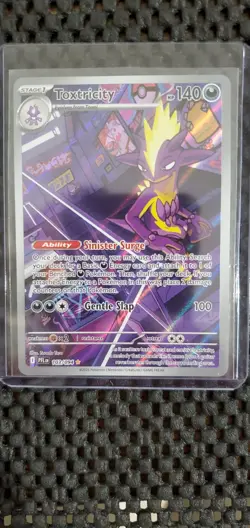 Toxtricity 103/094 ME02: 2025 Pokemon Phantasmal Flames English - IR - Full Art - Image 1