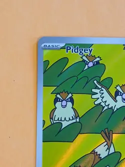 Pokemon Scarlet & Violet Obsidian Flames Pidgey 207/197 Illustration Rare - Image 4