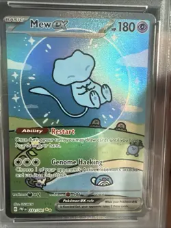 Pokemon Mew EX Bubble Mew PSA 10 Gem Mint 232/091 Sir SV Paldean Fates English - Image 2