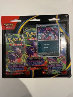 Pokemon TCG: Phantasmal Flames 3 Pack Triple Blister Sneasel Promo - In Hand - Image 1