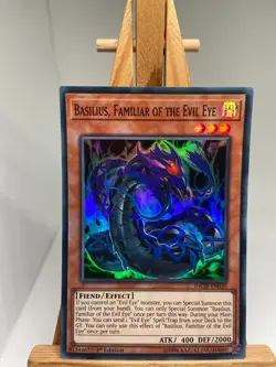 Basilius, Familiar Of The Evil Eye - Super Rare 1st Edition INCH-EN030 NM YuGiOh - Image 1