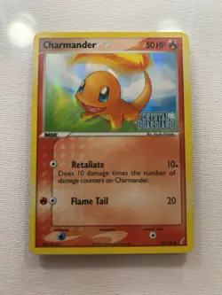 Pokemon TCG Charmander EX Crystal Guardians Holo Card 48/100 Pokemon Promos - Image 2