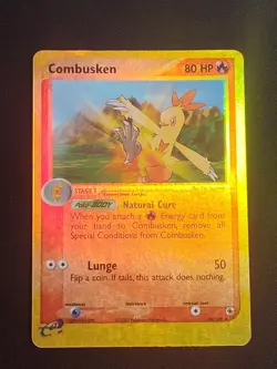 Combusken Pokemon TCG 28/109 Reverse Holo Foil Card Lightly Played LP - Image 1