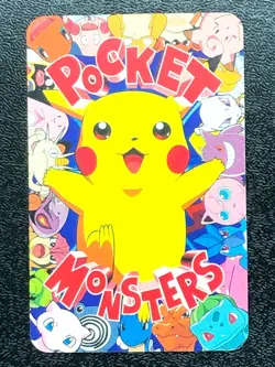 Psyduck Pokemon Card Televi-kun Magazine appendix Nintendo Shogakukan Japanese - Image 2
