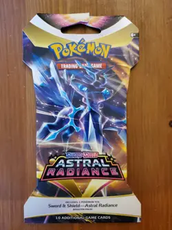 Pokemon TCG Sword & Shield Astral Radiance Sleeved Booster Pack (10 Cards) New - Image 1