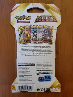 Pokemon TCG Sword & Shield Astral Radiance Sleeved Booster Pack (10 Cards) New - Image 2