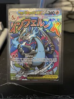 🔥 Pokemon TCG Mega Charizard X EX 023 - Black Star Promo - English Promo Card - Image 1
