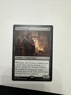 Grim Hireling MTG Magic The Gathering Card Commander Adventures In The Forgotten - Image 1