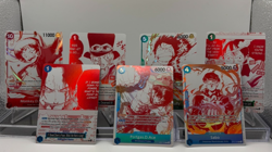 One Piece OP13 7 Card Promo Set - Image 1