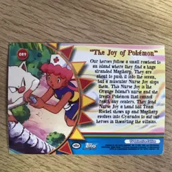 “The Joy of Pokemon” (Magikarp) Orange Islands OR9 Foil Pokemon Card - Image 5
