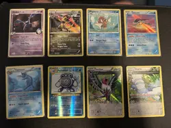 Pokemon TCG Vintage Holos Mid-2010’s Lot Of 8 Cards HP-LP Fast Ship - Image 1