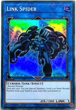 Link Spider - YS17-EN043 1st Edition Super Rare YuGiOh! TCG Card NM - Image 1